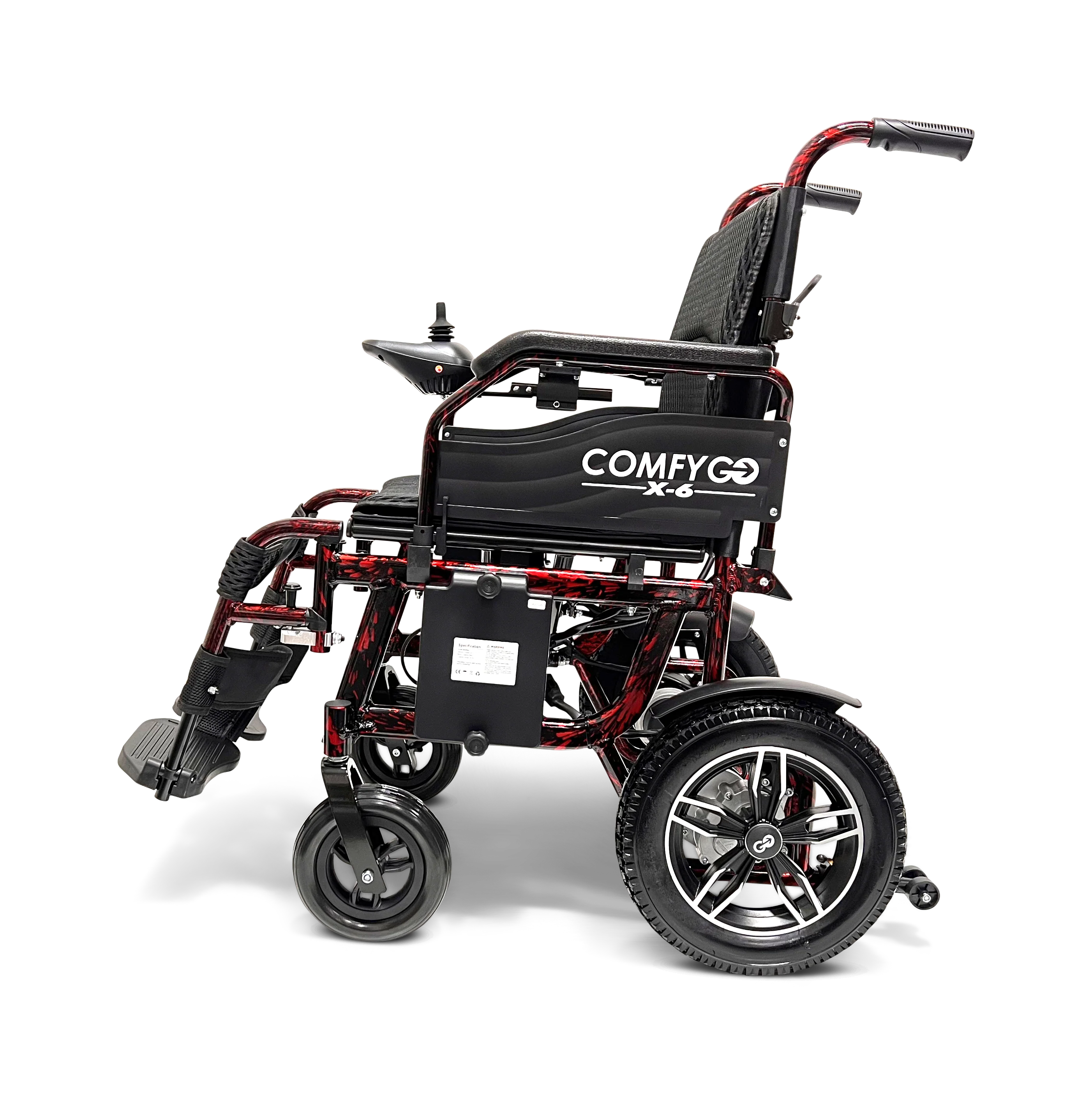 ComfyGo X-6  Lightweight Electric Wheelchair - Image 6