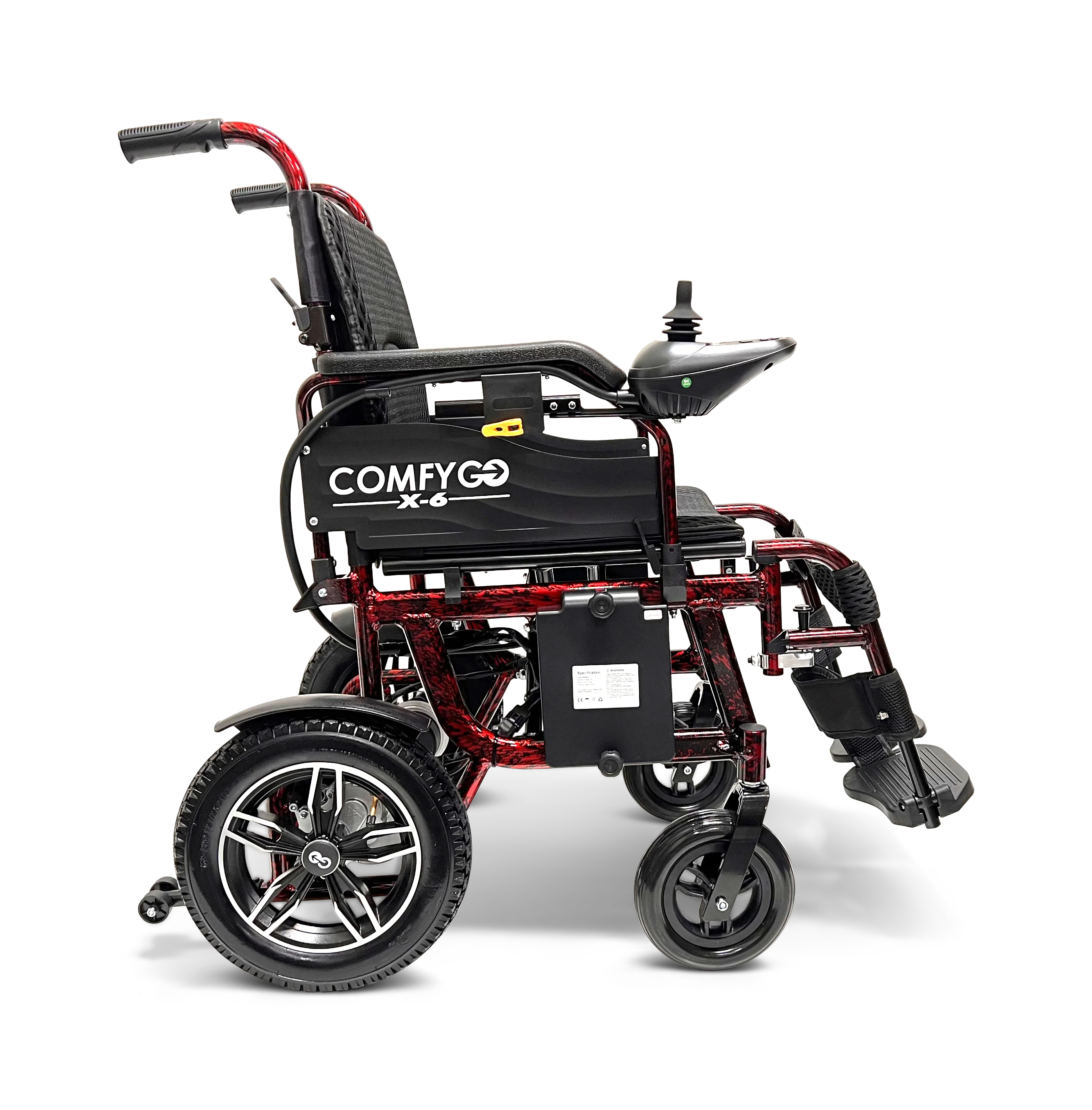 ComfyGo X-6  Lightweight Electric Wheelchair - Image 9
