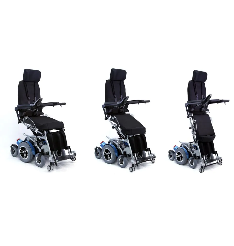 Karman Multi Power Function Standing Wheelchair Model X 505 18" with Optional Tray - Image 8