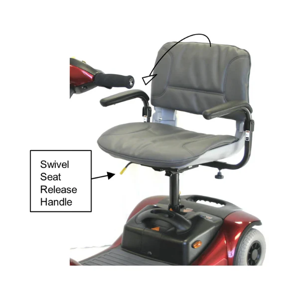 Shoprider® Dasher 4 Wheel Scooter - Image 9