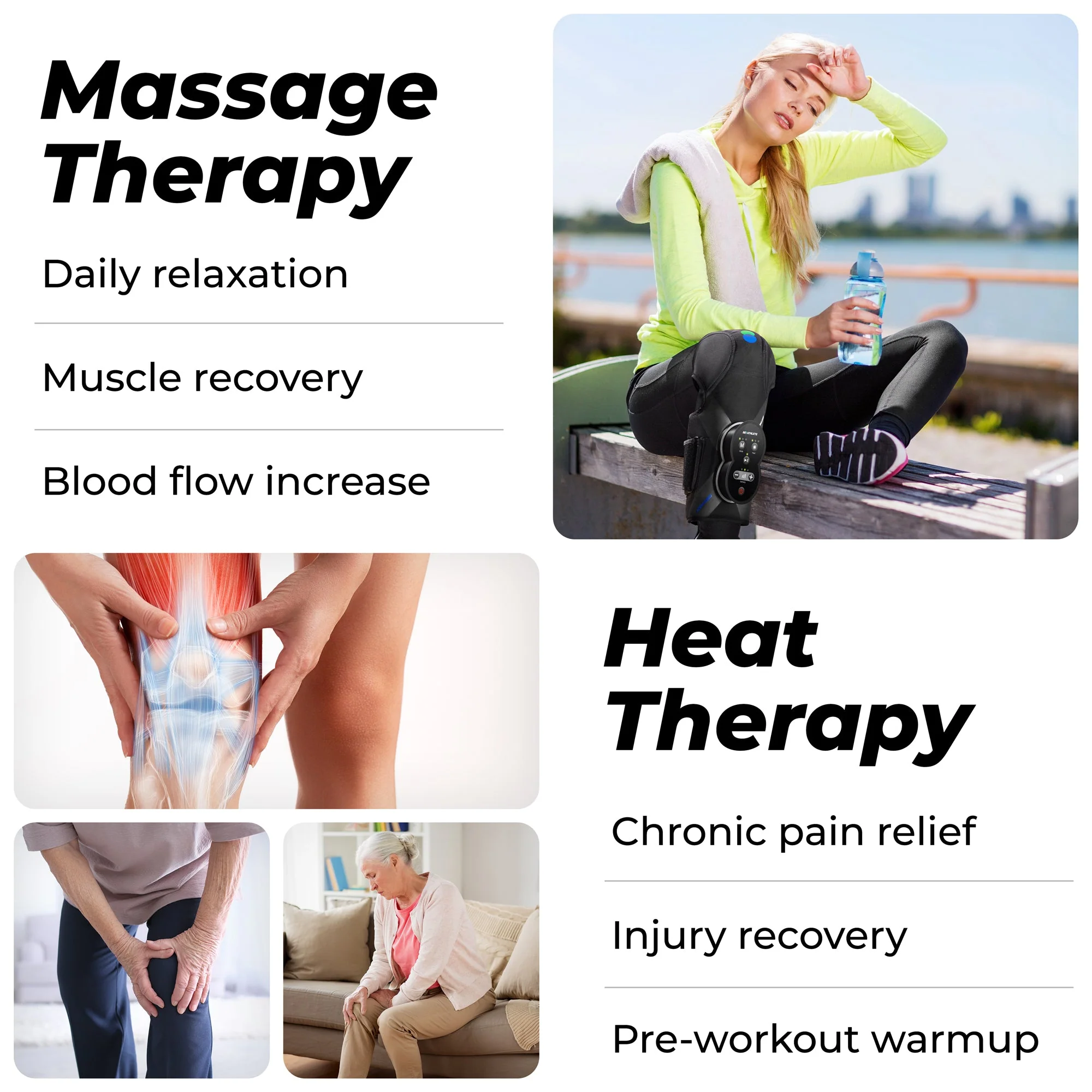 XPRESS Knee Compression and Heat - Image 4